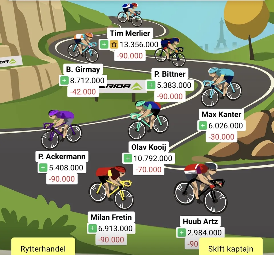 Optakt: 11. etape af Tourspillet