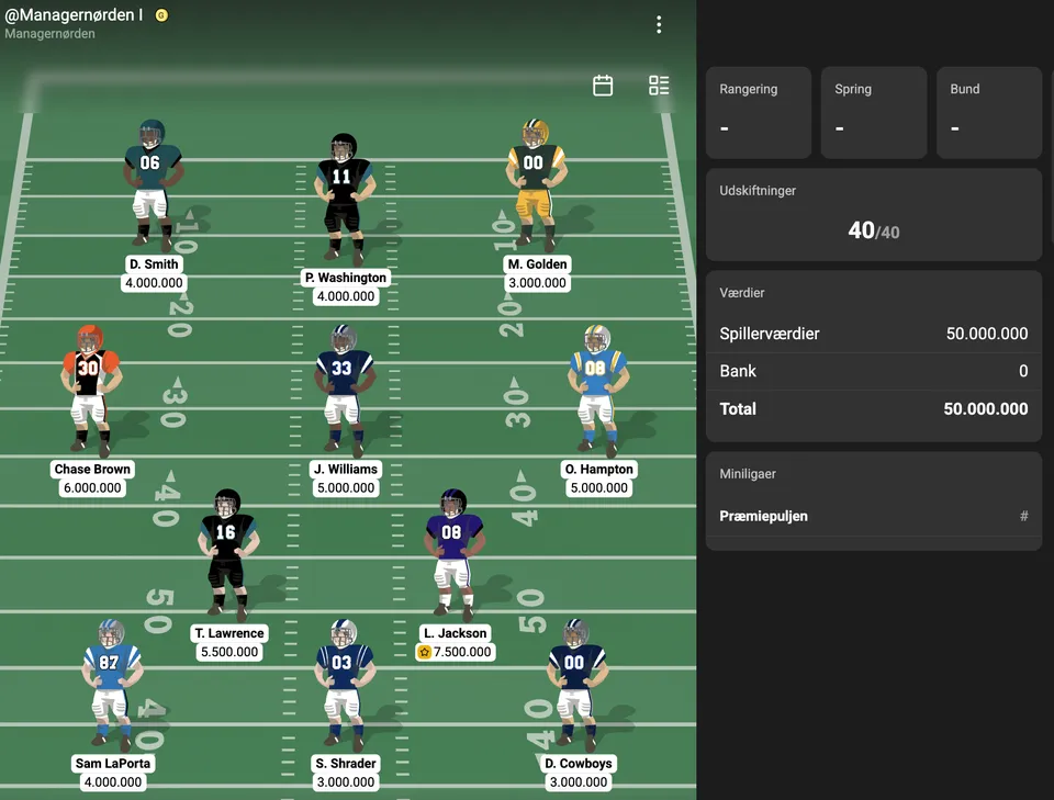 NFL-Fantasy Runde 1