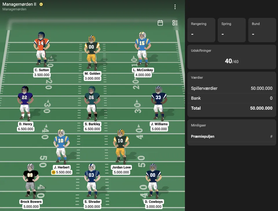 NFL-Fantasy Runde 1
